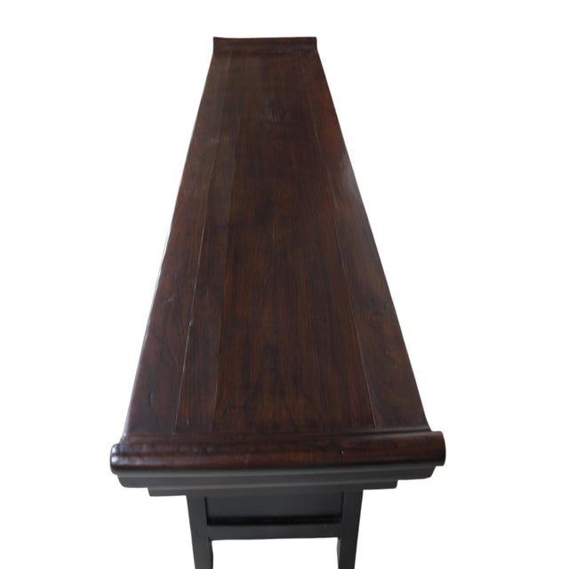 Antique Beijing Everted Flange Buffet Sideboard For Sale In Greensboro - Image 6 of 9