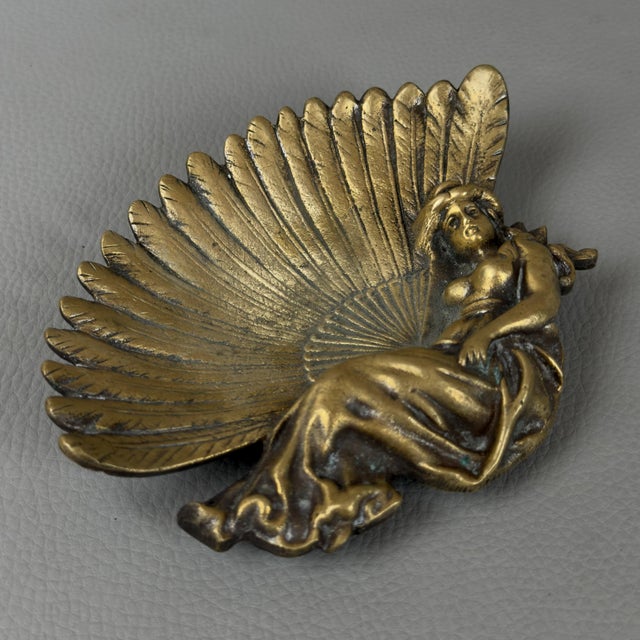 Vintage Art Nouveau Liberty Brass Centerpiece, 1940s For Sale - Image 10 of 10