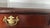 Vintage Queen Anne Mahogany Three Drawer Console Table For Sale In Houston - Image 6 of 8