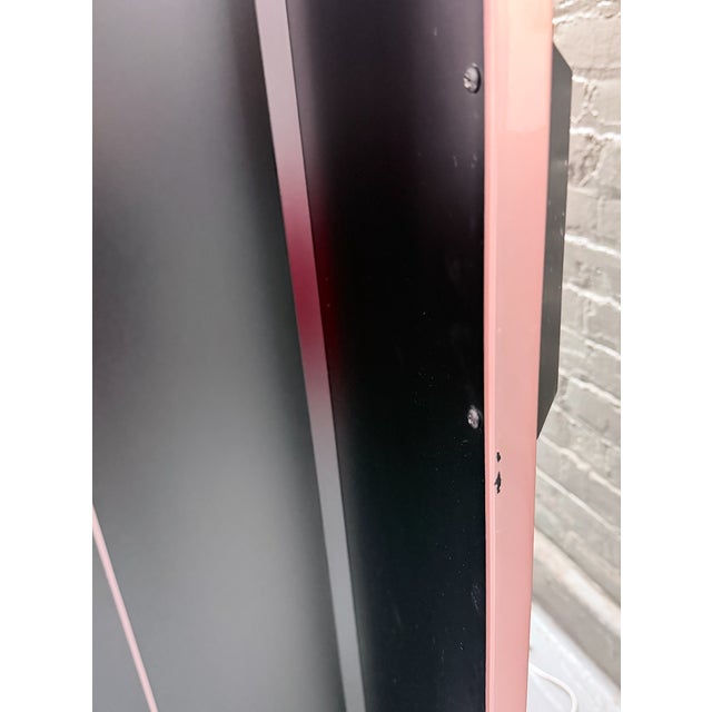 Roche Bobois Illuminated Cabinet With Metallic Finish For Sale - Image 12 of 13
