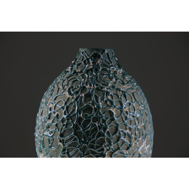 Ceramic Vase La Charentaise Angoulême, France For Sale - Image 8 of 11