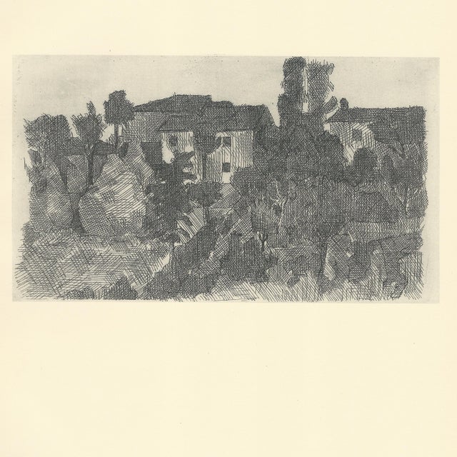Giorgio Morandi (1890-1964) "Il Poggio di sera" (the Poggio in the evening) Lithograph on paper Year (conceived): 1928...