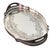 Vintage Sheffield Silverplate Pierced Gallery Serving Tray For Sale - Image 4 of 11