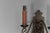 Gray Vintage Wall Mounted Light in Steel, 1920s For Sale - Image 8 of 10