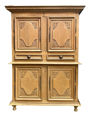 18th Century Oak 4-Door Buffet