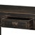 Wood Black Lacquer Three Drawer Desk For Sale - Image 7 of 8