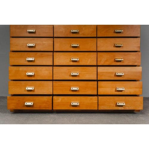 Mid-Century Industrial Drawer Cabinet For Sale - Image 16 of 18