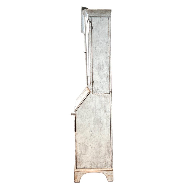 19th Century 19th Century Swedish Gustavian Tall Case Antique Secretaire or Desk For Sale - Image 5 of 12