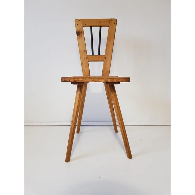 Biedermeier Rustic Chalet Style Chair, 1800s For Sale - Image 4 of 8