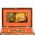 Regency Painted and Penwork Bombe Box on Gilt Lion Paw Feet, English, Circa 1820 For Sale - Image 12 of 12