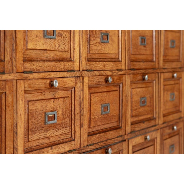 Large French Oak Haberdashery, 1940 For Sale - Image 11 of 15