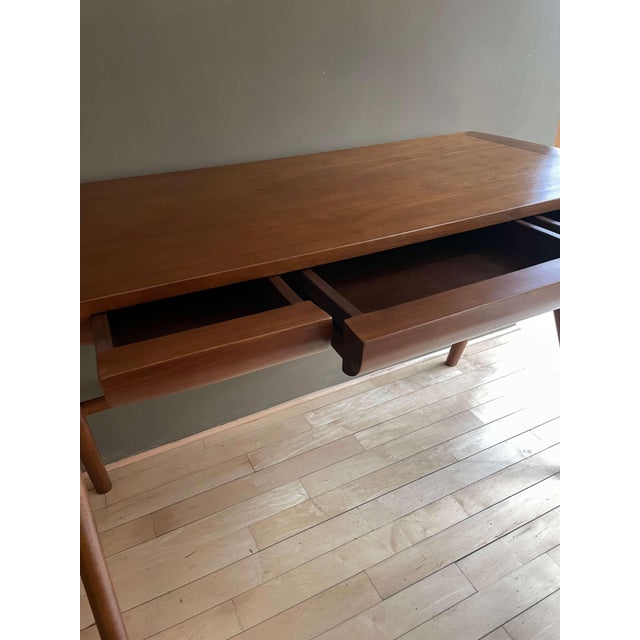 1970s Modernist Desk with Chair, 1970s, Set of 2 For Sale - Image 5 of 7