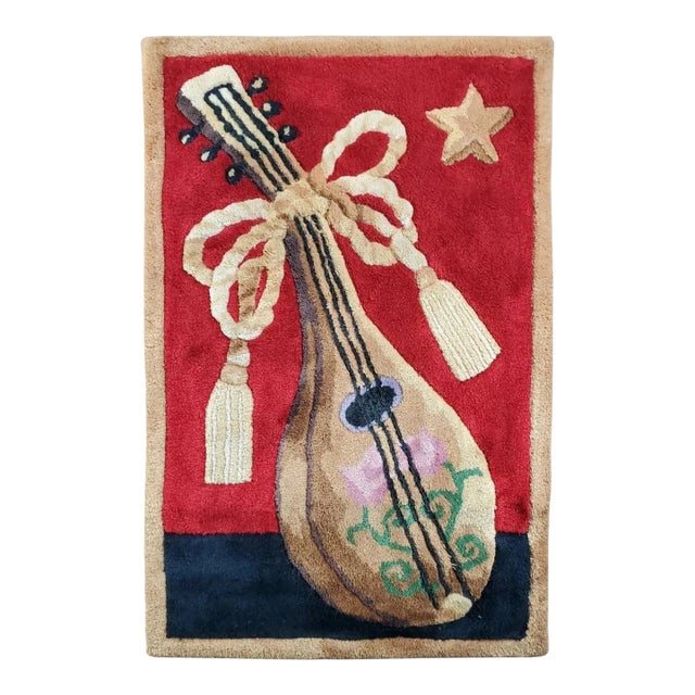 Custom Christmas Mandolin Lute Handmade Home Decor For Sale