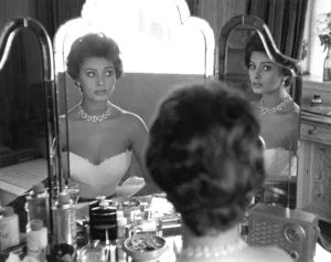 Sanford Roth 1957 Photo of Sophia Loren at Home