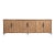 Riverbed Carved Six-Door Credenza For Sale