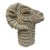 Mid 20th Century Cast Stone Ram's Head For Sale
