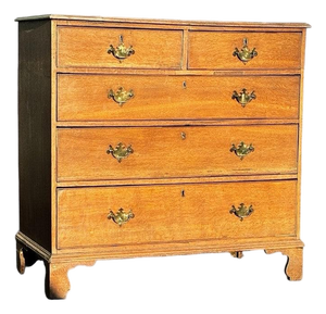 Georgian Light Oak Chest of Drawers