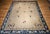 19th Century Antique Chinese Peking Rug, Handwoven Open Pattern, Tan & Blue, 12' X 14' For Sale - Image 9 of 17
