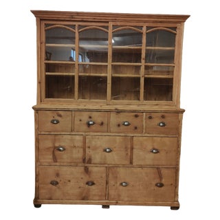 Large Pharmacy Shop Cabinet For Sale
