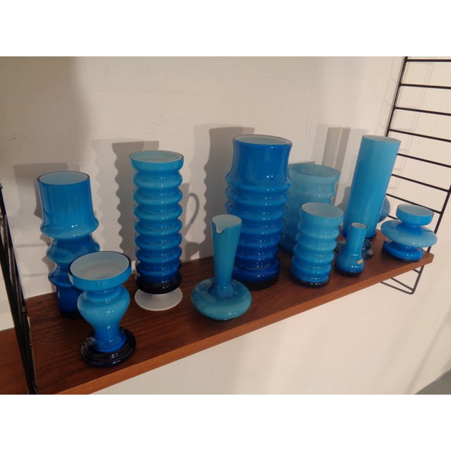 German Glass Vases by Karl Friedrich, 1960s, Set of 11 For Sale - Image 10 of 15