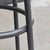 Leather and Lacquered Metal Grasso Stool in Brown by Stephen Burks For Sale - Image 10 of 14