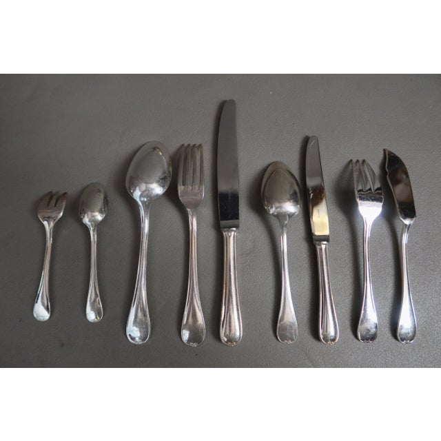 1980s Cutlery Set from Ercuis, 1980s, Set of 106 For Sale - Image 5 of 11