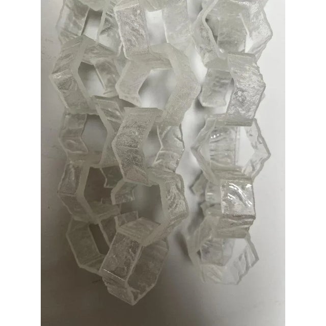 Mid-Century Italian Wall Sconces in Murano Glass from Mazzega, 1970s, Set of 2 For Sale - Image 6 of 12