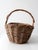 Vintage Wicker Gathering Basket For Sale - Image 9 of 14