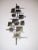 Metal Mid-Century Brutalist Mixed Metal Wall Sculpture For Sale - Image 7 of 11