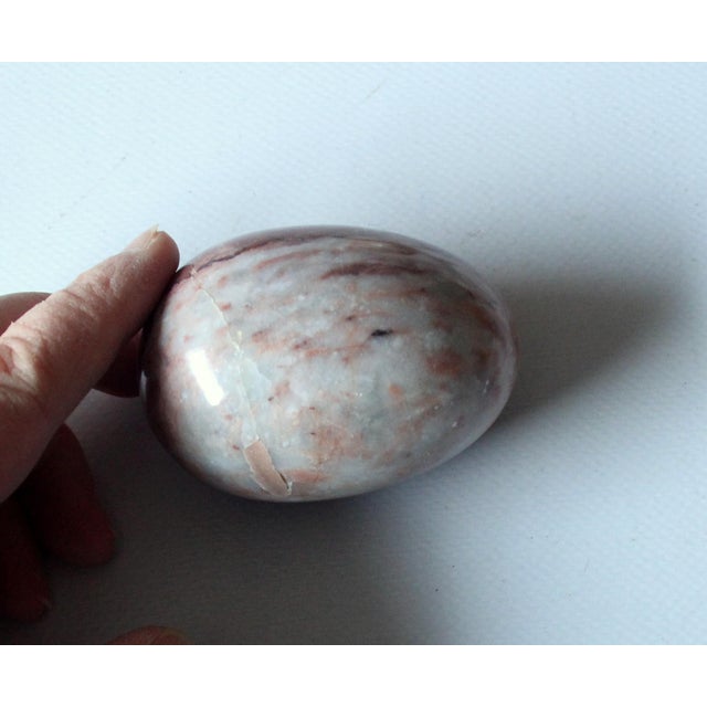Gemstone Onyx Eggs - Set of 3 For Sale - Image 7 of 9