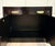 Mid-Century Black Lacquer Chinoiserie Convertible Dining Table Cabinet For Sale - Image 10 of 15