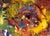 Yellow Galaxy Assemblage - Abstract Expressionist Composition in Acrylic on Canvas by Charles David Francis For Sale - Image 8 of 10