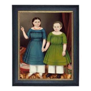 "Mary and Francis" After Joseph Whiting Stock Contemporary Reproduction Print on Canvas, Framed, 16 x 20 For Sale