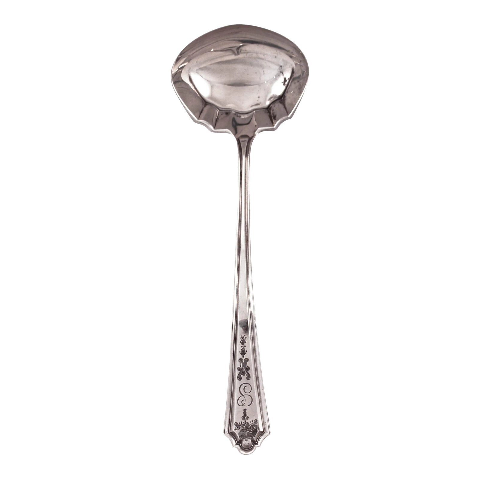 1910 Sterling Gravy Ladle Chairish