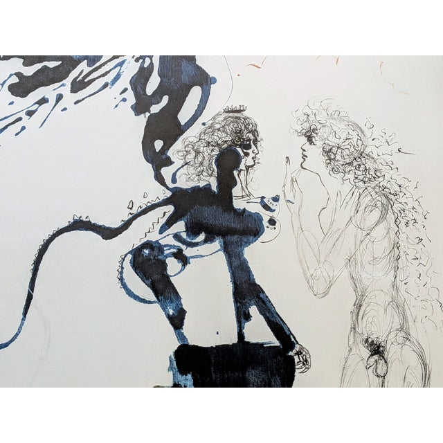 Salvador Dali, Oedipus and Sphynx, 1963, Etching, Framed For Sale - Image 12 of 16