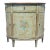 Vintage Adams Style Demilune Moss Green Credenza For Sale