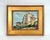 This impressionist oil painting on board signed and date 4/1953 by the artist is characteristic of mid-century European...