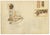 Josef Kott, Painted Facade of a House in Genoa via San Matteo 10, 1800s, Graphite and Paper For Sale - Image 6 of 7