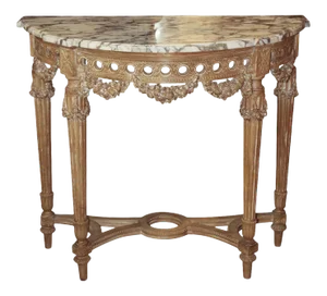 French Louis XVI Carved Console
