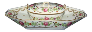 18th Century French Empire Old Paris Porcelain Tureen - A Pair