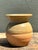 Vintage Half Glaze Pottery Vase For Sale - Image 10 of 12