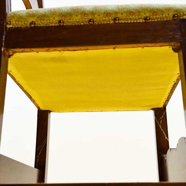 Wood Vintage Wooden Side Chair For Sale - Image 7 of 8