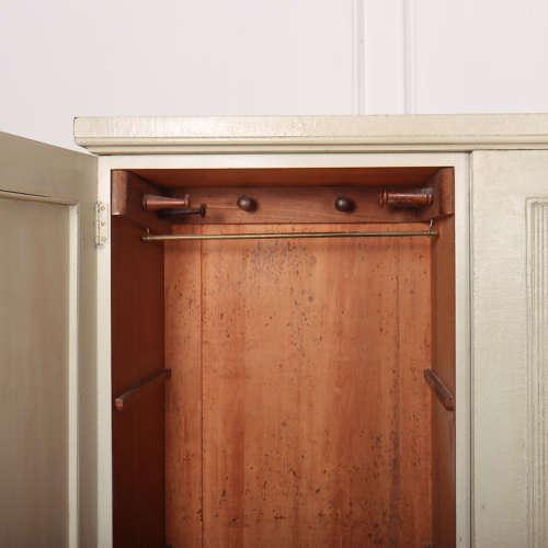 Swedish Style Painted Linen Cupboard For Sale - Image 10 of 12
