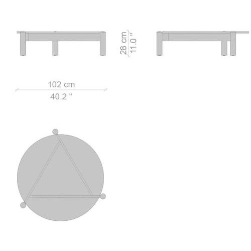 Black Mid-Century Modern Table in Black Wood and Marble by Charlotte Perriand for Cassina For Sale - Image 8 of 9