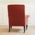 Antique Velvet Armchair with Turned Legs on Casters, 1880s For Sale - Image 12 of 14