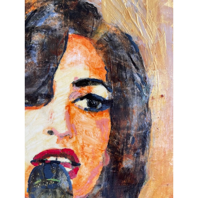 2020s Sonia Gold Portrait of Amy Winehouse "I Know I'm No Good" For Sale - Image 5 of 12