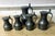 French Country Five AntiqueFrench Pewter Tankards With Acorn Thumb Piece For Sale - Image 3 of 10