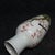 Vintage Famille Rose Porcelain Vase – 8.7" Bird & Flower Bottle Vase With Calligraphy For Sale - Image 4 of 9