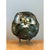 Showcasing expressive folk-modernist character, this vintage mixed metal owl sculpture features a rotund body constructed...