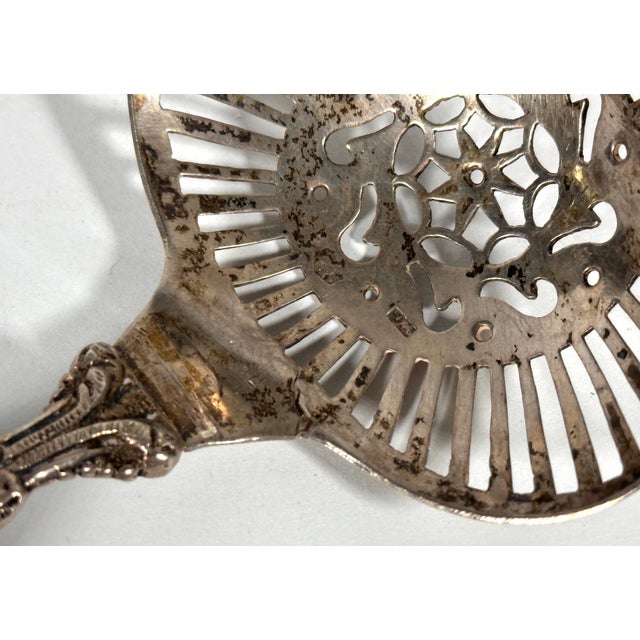 Antique Dutch .833 Silver Sifter Spoon For Sale - Image 13 of 13